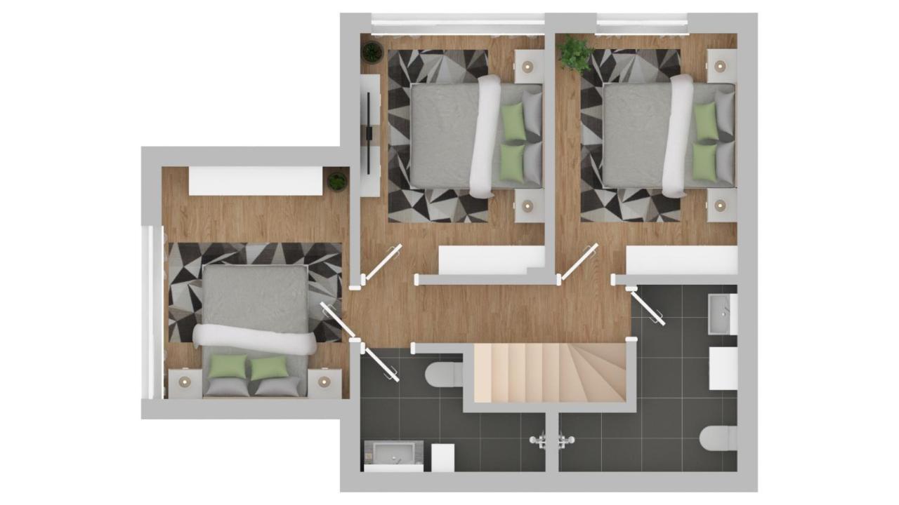 Villa Solis Lacus Modern Apartment - Private Heated Pool - Smart Tv Sky X - Free Parking Njivice Esterno foto